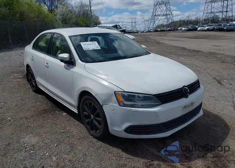2012 Volkswagen Jetta 2.5L Se z USA, uszkodzony, nr VIN 3VWDP7AJ3CM368264